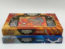 Pokemon TCG Set of Lugia & Ho-Oh Legendary Trainer Boxes With 6 S&M Packs EACH - Image 4