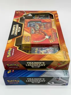 Pokemon TCG Set of Lugia & Ho-Oh Legendary Trainer Boxes With 6 S&M Packs EACH - Image 5