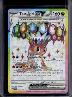 2024 Pokemon Surging Sparks Tatsugiri Ex #226/191 - Image 1