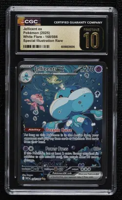 Jellicent ex Special Illustration Rare Japanese Pokemon Scarlet & Violet CGC 10 - Image 1