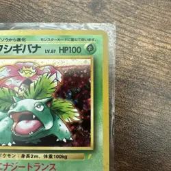 Venusaur CD Promo Japanese Pokemon Card Game TCG Holo Rare No.003 - Image 4