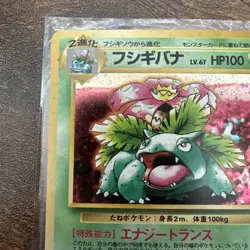 Venusaur CD Promo Japanese Pokemon Card Game TCG Holo Rare No.003 - Image 5