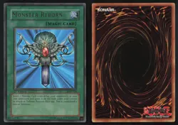 Monster Reborn LOB-118 Ultra Rare GLOSSY 1st Edition Yu-Gi-Oh - Image 3