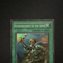 Yu-Gi-Oh! Reinforcement of the Army LOD-028 Legacy Super Rare 1st Ed Konami - Image 3