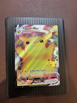 Pokemon Pikachu VMAX SWSH062 25th Anniversary Celebrations Promo Card NM Holo - Image 2