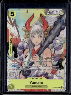 One Piece Illustration Box Volume 2 Yamato Foil Promo Common #ST13-016 - Image 1