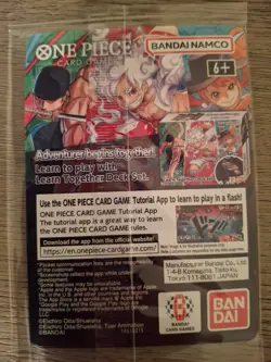 Sealed One Piece Monkey D. Luffy College Basketball US Voyage Promo Card - Image 2