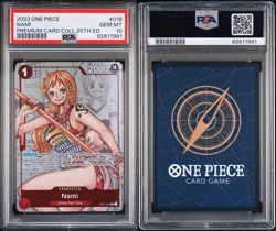 One Piece TCG - Nami - 25th Edition Collection - OP01-016 - PSA 10 - Image 3