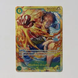 One Piece Monkey.D.Luffy OP13-118 Carrying on His Will Secret Rare Foil - Image 1
