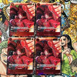 One Piece Card 4Cards set Monkey D Luffy ST01-012 Japanese - Image 1