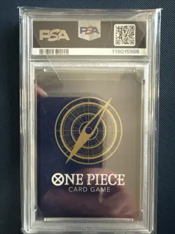 Bandai One Piece Nami Alternate Art Foil Super Rare OP08-106 PSA 10 Two Legends - Image 2