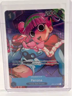 One Piece-Romance Dawn (OP01): Perona (077) (BOX TOPPER) - Image 1