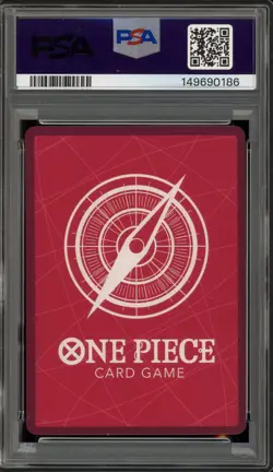 One Piece CCG Monkey.D.Luffy BVB X One Piece Match Day '25 Promo ST13-003 PSA 10 - Image 2