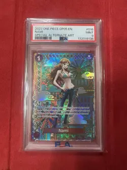 One Piece OP01-016 Nami OP05 Special SP Alternate Alt Art Parallel ENG - Image 1