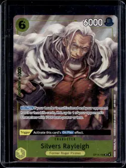 2026 One Piece Azure Sea's Seven Silvers Rayleigh Rare #OP14-108 - Image 1