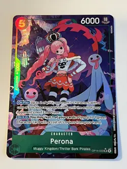 Perona - OP14-033 (Alternate Art) OP14-033 The Azure Sea's Seven Foil One Piece - Image 1