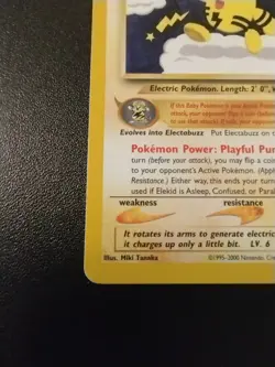 Pokemon TCG Elekid 22/112 Electabuzz 20/102 Vintage Card Rare - Image 5