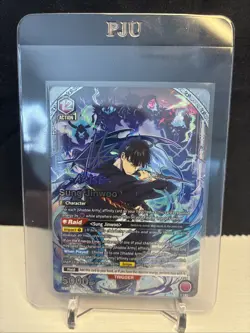 🔥HOT / Union Arena: Sung Jinwoo SR** (022) Signature, UE17BT : Solo Leveling - Image 1