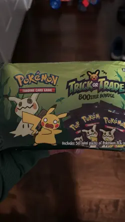 Pokemon TCG 2023 Trick or Trade Booster Bundle - Halloween Trading Cards 50 Pack 820650852572 - Image 1