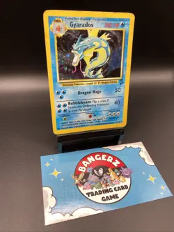 Pokemon TCG Gyarados Holo Rare Card 7/130 Base Set 2 - Image 3