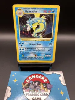 Pokemon TCG Gyarados Holo Rare Card 7/130 Base Set 2 - Image 4