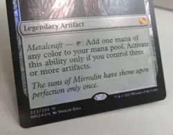 Mox Opal MTG Card Modern Masters 2015 MM2 MYTHIC RARE FOIL Magic NM - Image 4