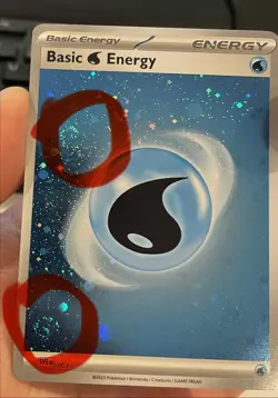 4 SWIRLS Holo Water Energy - Scarlet & Violet 151 Pokemon Card, 003 - Image 2