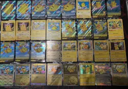 65 Pokemon Card Lot Of Pikachu Cards (Cards In Pics) - Image 5