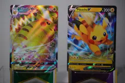 Pikachu V & VMAX SWSH 285 & 286 Promos - Pokemon TCG - Sword & Shield Promo Card - Image 1