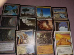 Large Lot Of Magic The Gathering Non Basic Land Cards(Excellent Condition) - Image 2