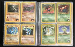 Vintage Pokemon Card Binder Collection - WotC Lot w/Holos, 1st Editions & Rares - Image 5