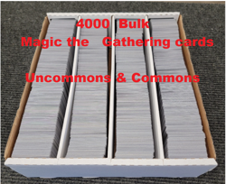 4000 Magic the Gathering MTG Cards Bulk Lot - Commons & Uncommons - Image 1