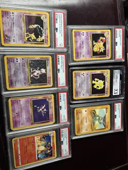 Graded Pokemon Card Lot 7: Charizard, Mewtwo, Kadabra, Nintendo, Wizards - Image 2