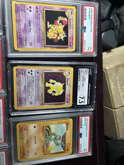 Graded Pokemon Card Lot 7: Charizard, Mewtwo, Kadabra, Nintendo, Wizards - Image 3