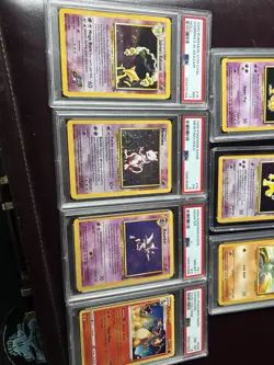 Graded Pokemon Card Lot 7: Charizard, Mewtwo, Kadabra, Nintendo, Wizards - Image 4