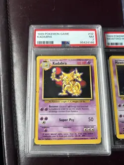 Graded Pokemon Card Lot 7: Charizard, Mewtwo, Kadabra, Nintendo, Wizards - Image 5