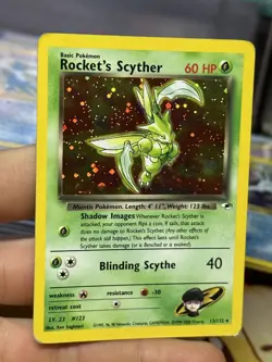 Rocket's Scyther 13/132 Gym 17/130 Base Set 2 Holo Vintage Pokemon Card Lot WOTC - Image 3