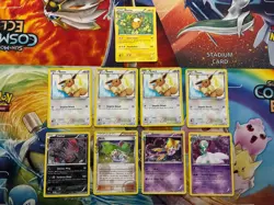 Pokemon Card Lot Radiant Cards RC Holo Etc Eevee Fire - Image 1