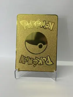 Umbreon & Jolteon HP190 Gold Metal Pokemon Card-Collectible Gift Display - Image 2