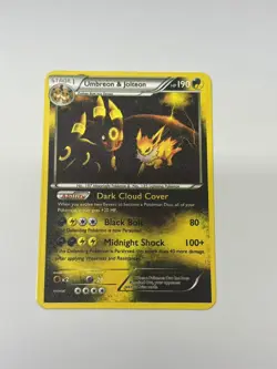 Umbreon & Jolteon HP190 Gold Metal Pokemon Card-Collectible Gift Display - Image 4