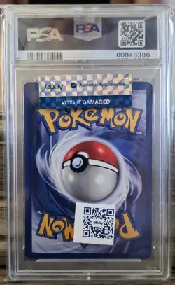 Pokemon TCG Light Arcanine Neo Destiny Holo Card 12/105 PSA 8 - Image 2