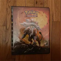 Pokemon TCG Mixed Card Lot Binder Pikachu Vulpix Meowth Magikarp Farfetch'd - Image 1
