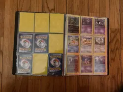 Pokemon TCG Mixed Card Lot Binder Pikachu Vulpix Meowth Magikarp Farfetch'd - Image 4