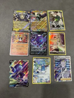 Pokemon TCG Holo/Foil Card Lot 9 Cards Magnezone V, Great Tusk EX, Skeledirge - Image 1