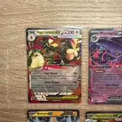 Pokemon TCG Phantasmal Flames Double Rare RR Lot of 4 ex Cards All Mint - Image 4