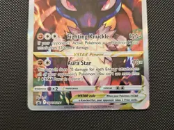 Pokemon TCG Lucario VSTAR SWSH291 Holo Black Star Promo Card Crown Zenith - Image 2