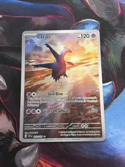 Latios Illustration Rare Holo Card 203/191 Pokemon TCG Surging Sparks Mint! - Image 1