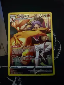 Charizard TG03/TG30 Holo Lost Origin Trainer Gallery Pokemon Card NM A - Image 1