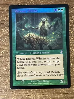 MTG *Eternal Witness Foil X1* (NM) Time Spiral Remastered Magic Free Shipping - Image 1