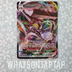Pokemon Card Melmetal Vmax 048/078 Ultra Rare Sword Shield Pokemon GO Singles NM - Image 1